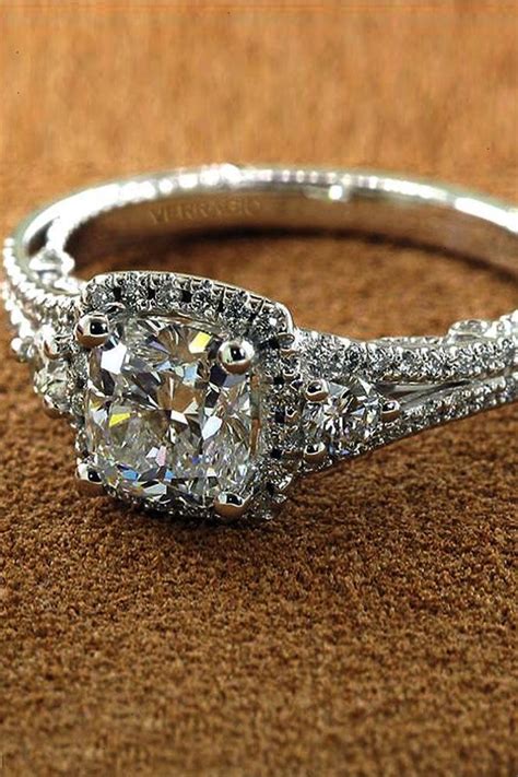 61 round Brilliant diamond Halo Engagement ring 3. . Craigslist diamond rings